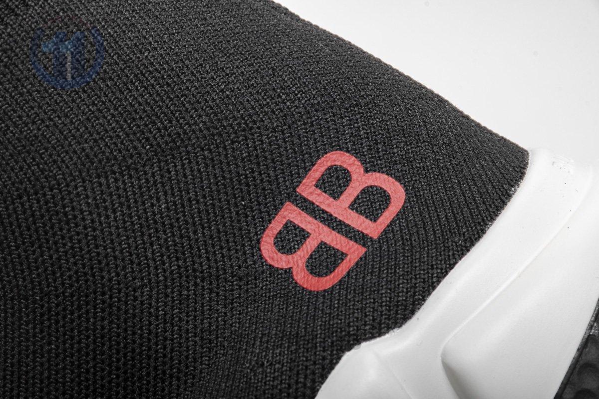Ba*len*cia*ga stretch mesh high top sneaker