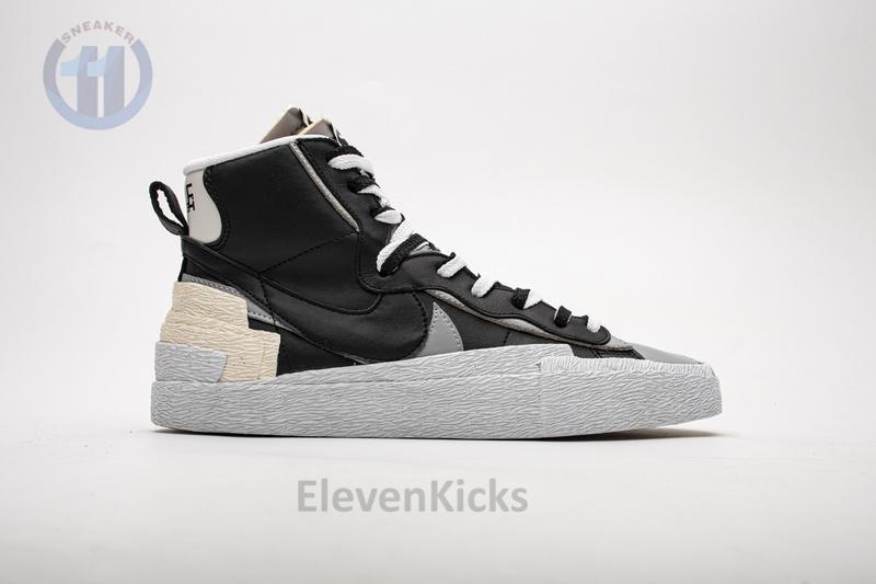 BV0072-002 Sacai x Nike Blazer Mid Black Grey