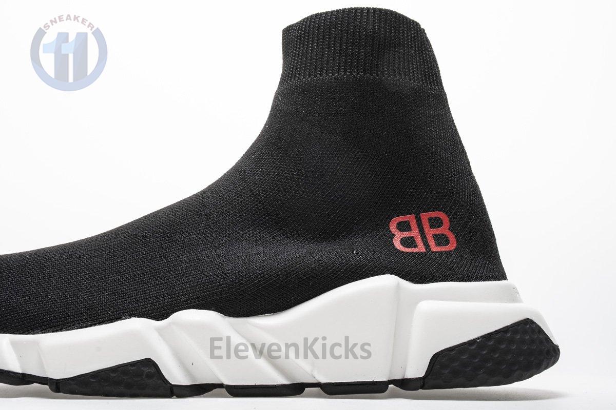 Ba*len*cia*ga stretch mesh high top sneaker