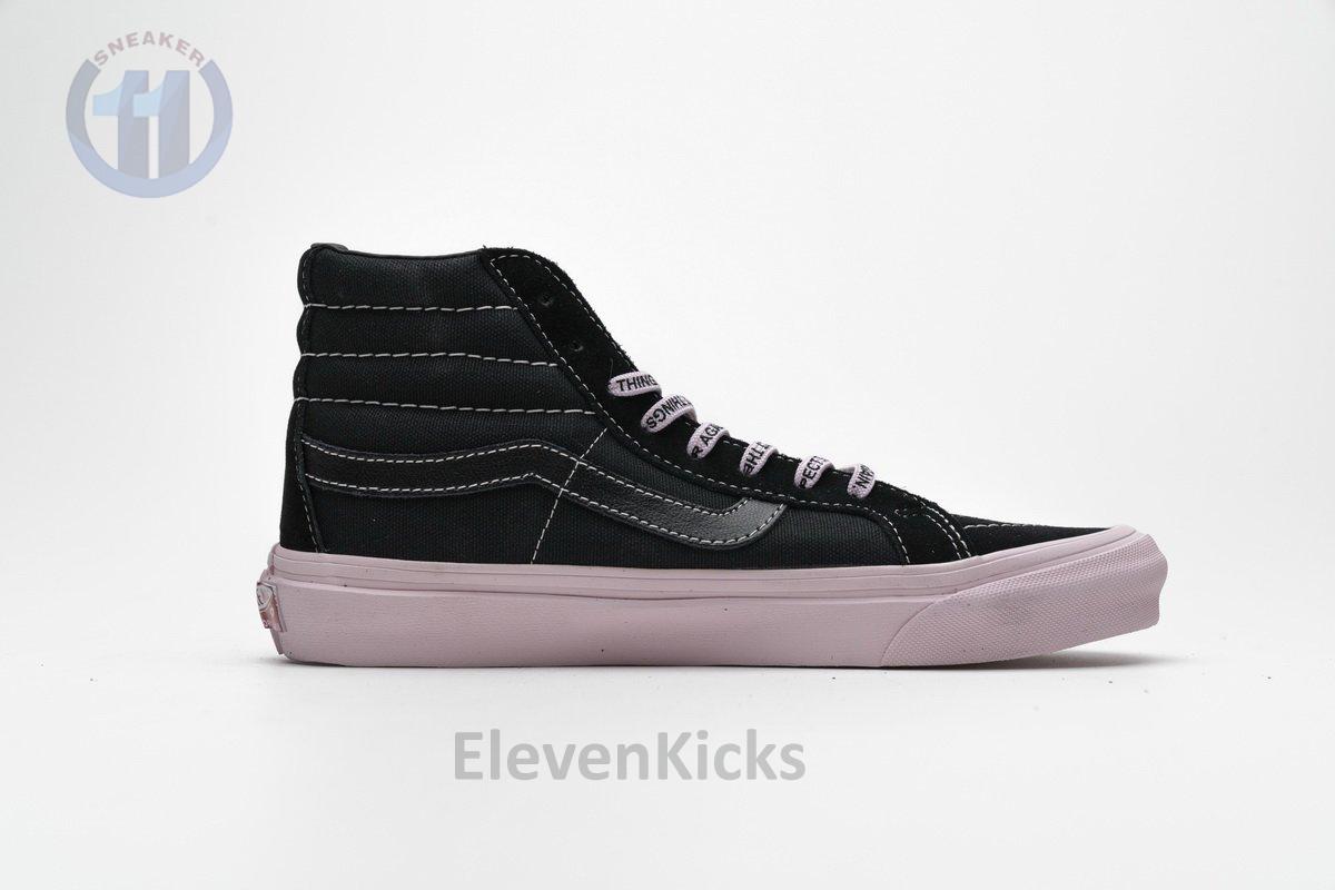 VN0A36C7OYN Vans OG SK8-HI LX Black Pink