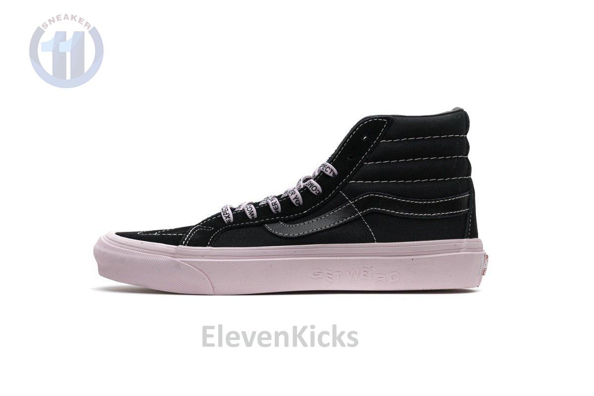 VN0A36C7OYN Vans OG SK8-HI LX Black Pink