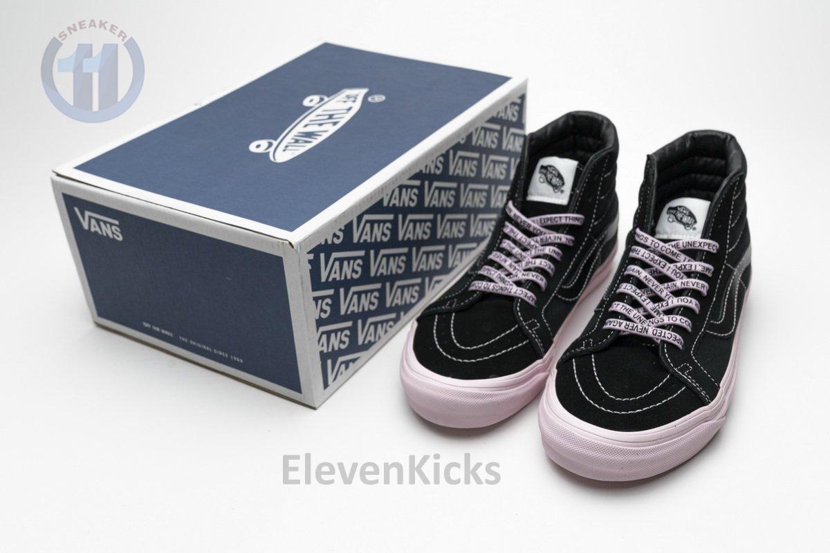 VN0A36C7OYN Vans OG SK8-HI LX Black Pink