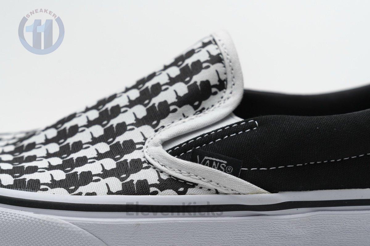 Vans Classic Slip-On Karl Lagerfeld Black White