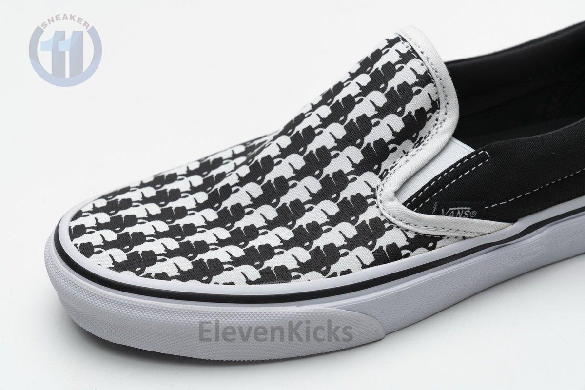 Vans Classic Slip-On Karl Lagerfeld Black White