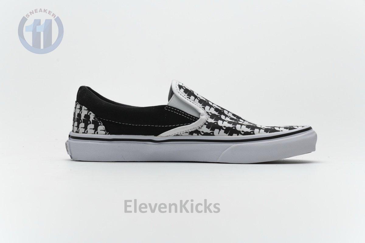 Vans Classic Slip-On Karl Lagerfeld Black White