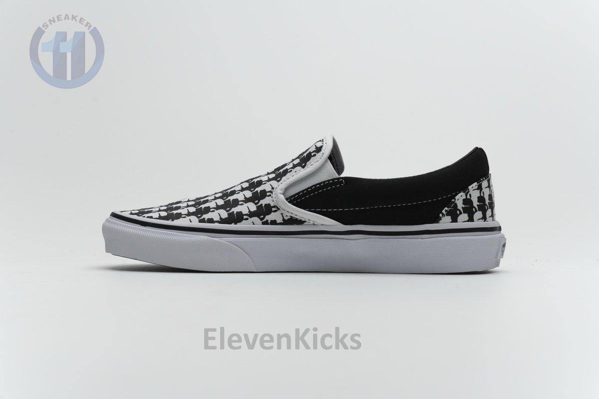 Vans Classic Slip-On Karl Lagerfeld Black White