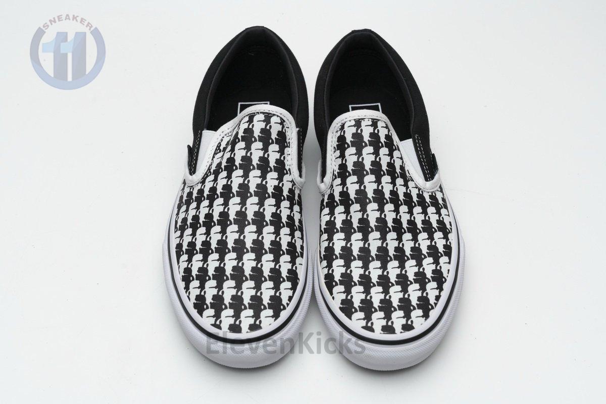 Vans Classic Slip-On Karl Lagerfeld Black White