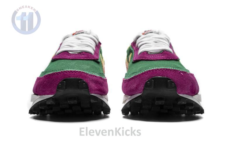 Sacai x Nike LDWaffle GreenPinkOrange BV0073-301