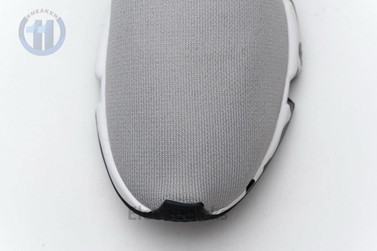 Ba*len*cia*ga stretch mesh high top sneaker grey