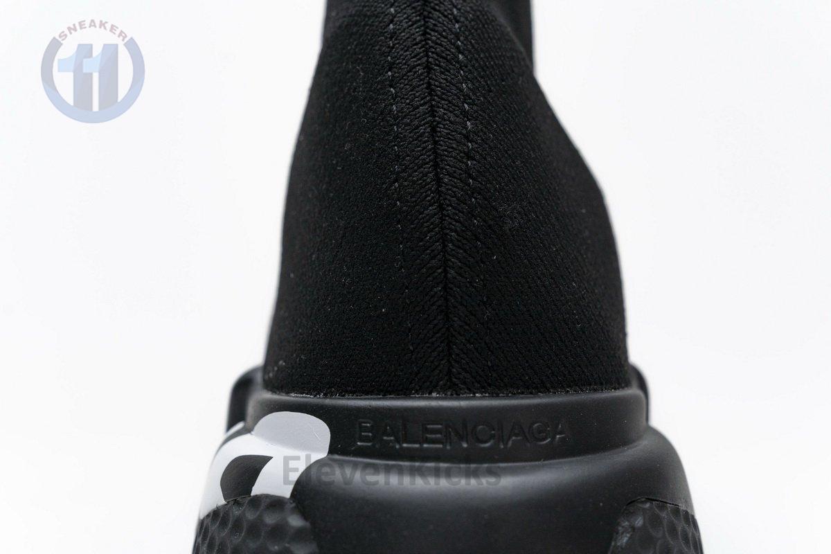 Ba*len*cia*ga stretch mesh high top sneaker all black