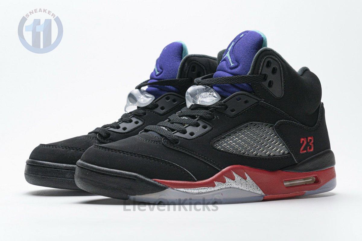 CZ1786-001 Air Jordan 5 Retro Top 3 Black