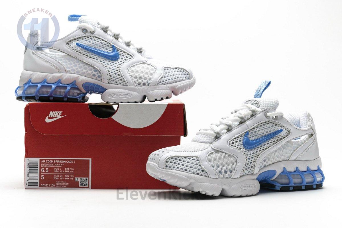 CD3613-100 Stussy X Nike Spiridon Cage 2 University Blue