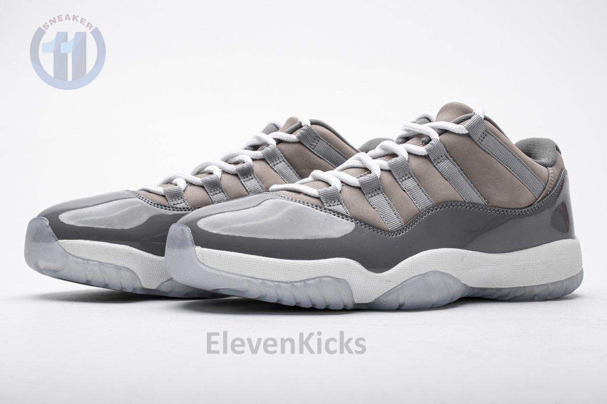 528895-003 Air Jordan 11 Retro Low Cool Grey