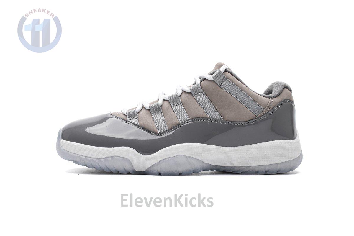 528895-003 Air Jordan 11 Retro Low Cool Grey
