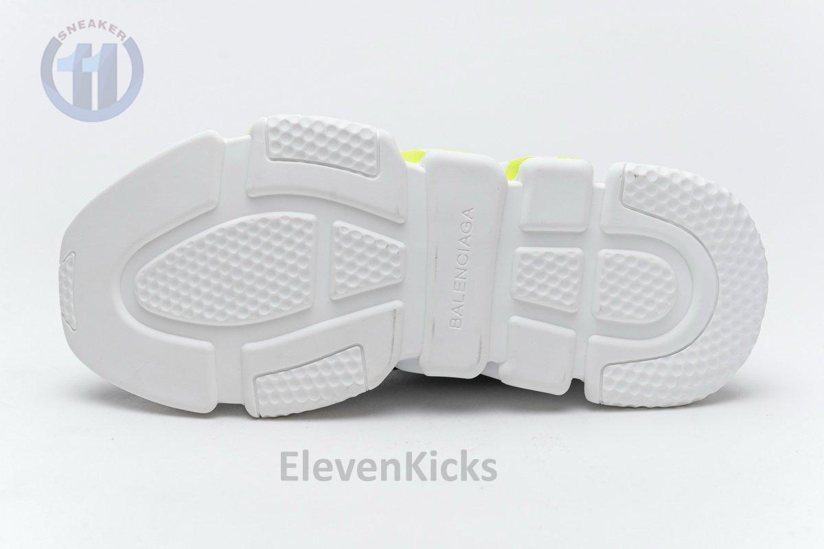 Ba*len*cia*ga stretch mesh high top sneaker black white