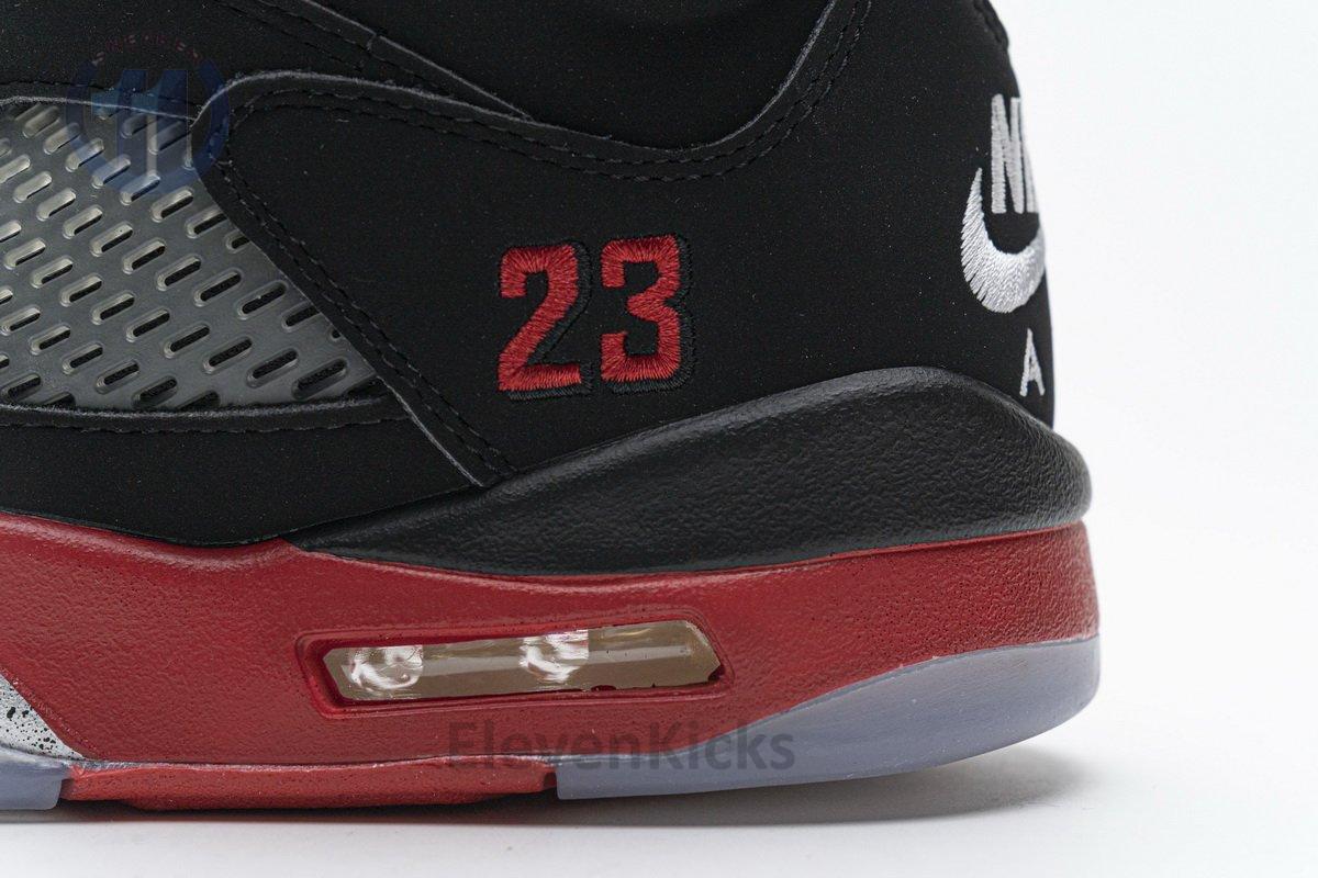 CZ1786-001 Air Jordan 5 Retro Top 3 Black