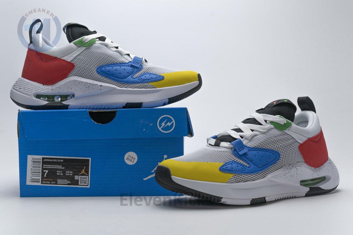 CV1761-017 Fragment Design x Jordan Delta SP White Red Orange Blue