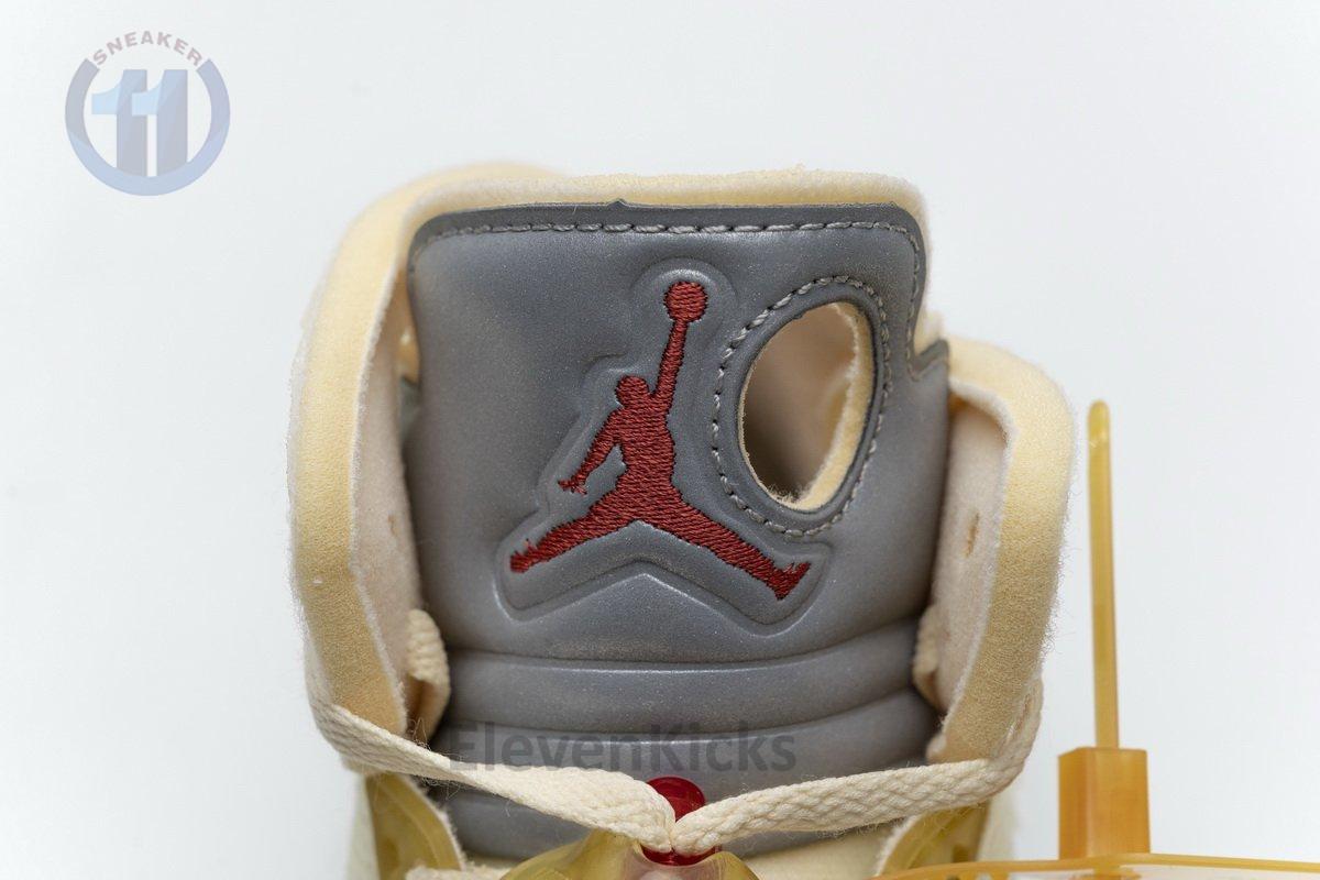 DH8565-100 OFF White x Air Jordan 5 Retro SP Sail