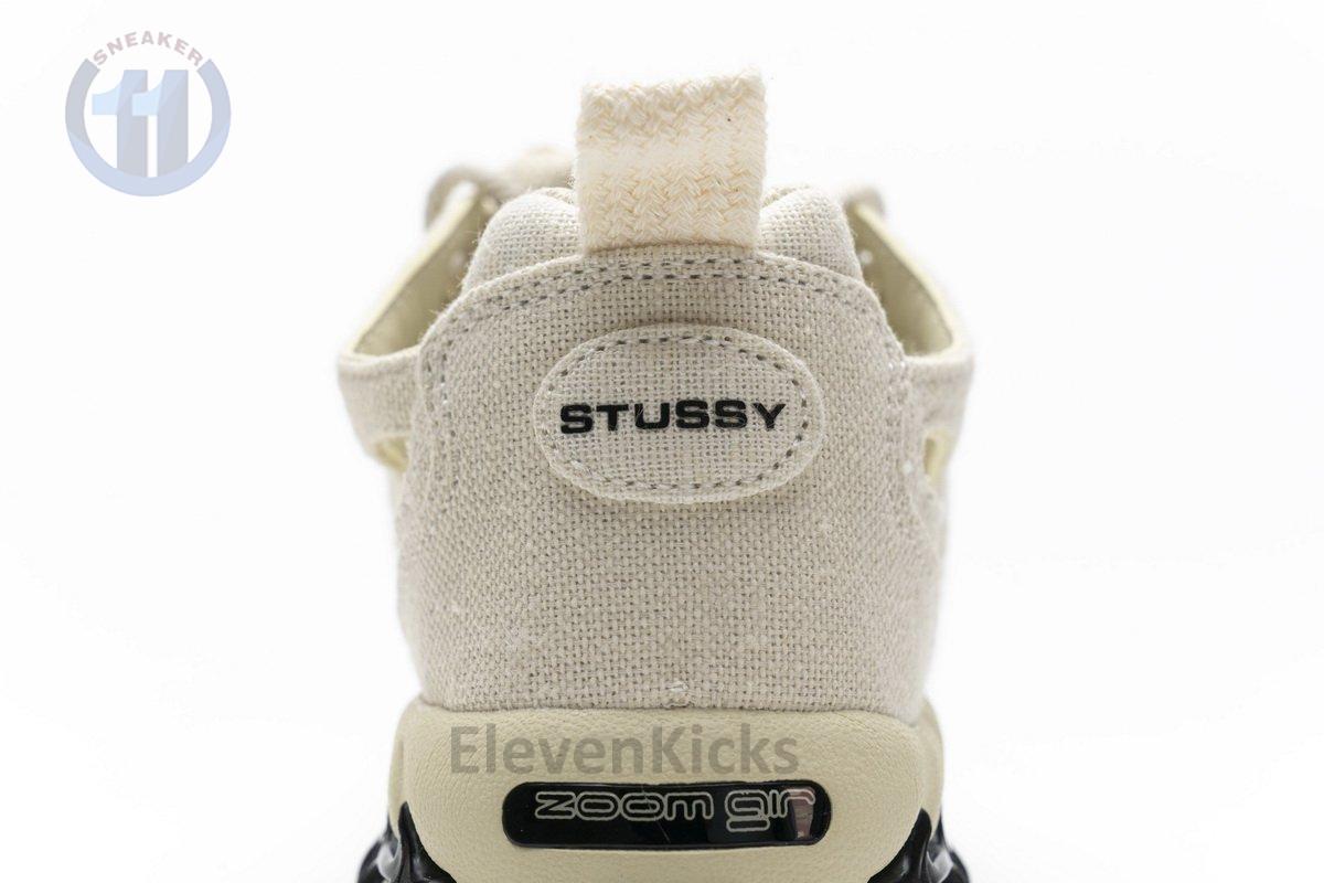 CQ5486-200 Stussy X Nike Air Zoom Spiridon Caged 2 Fossil