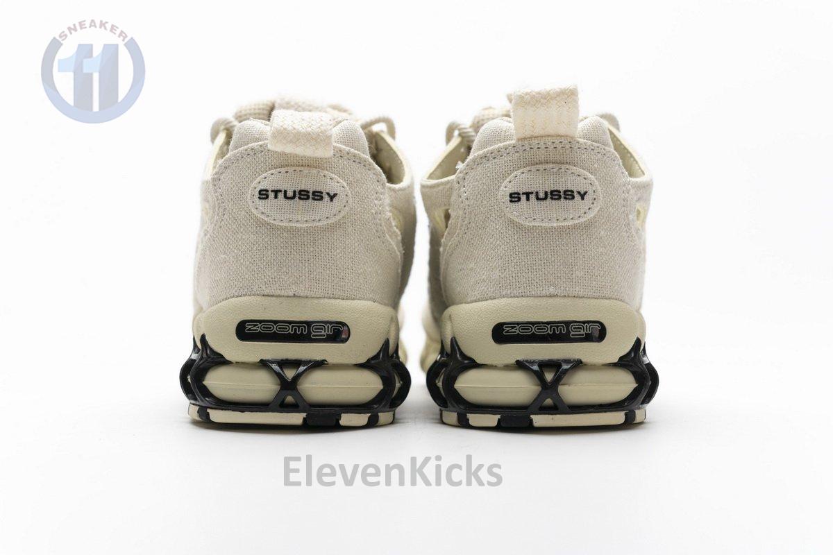 CQ5486-200 Stussy X Nike Air Zoom Spiridon Caged 2 Fossil