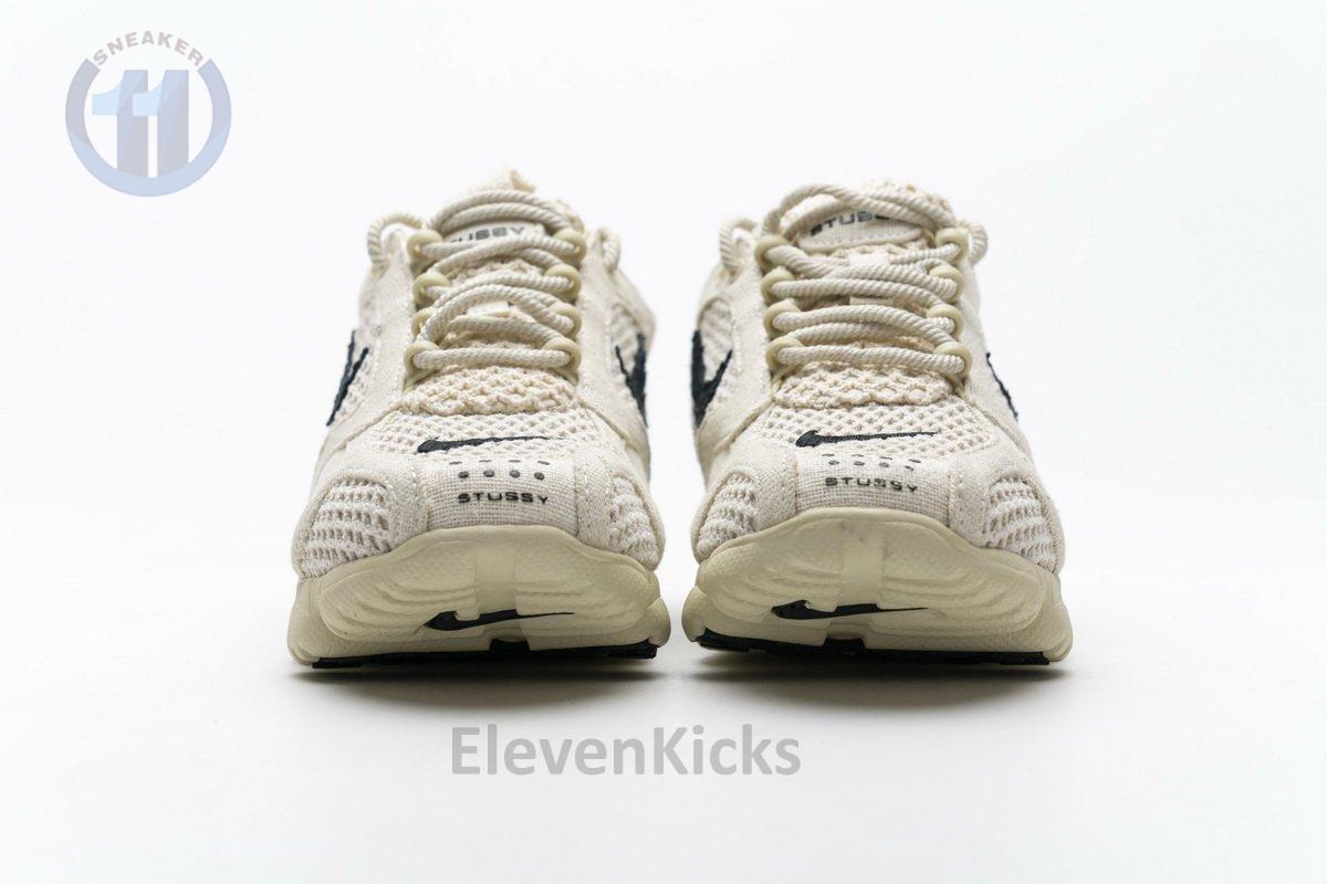 CQ5486-200 Stussy X Nike Air Zoom Spiridon Caged 2 Fossil