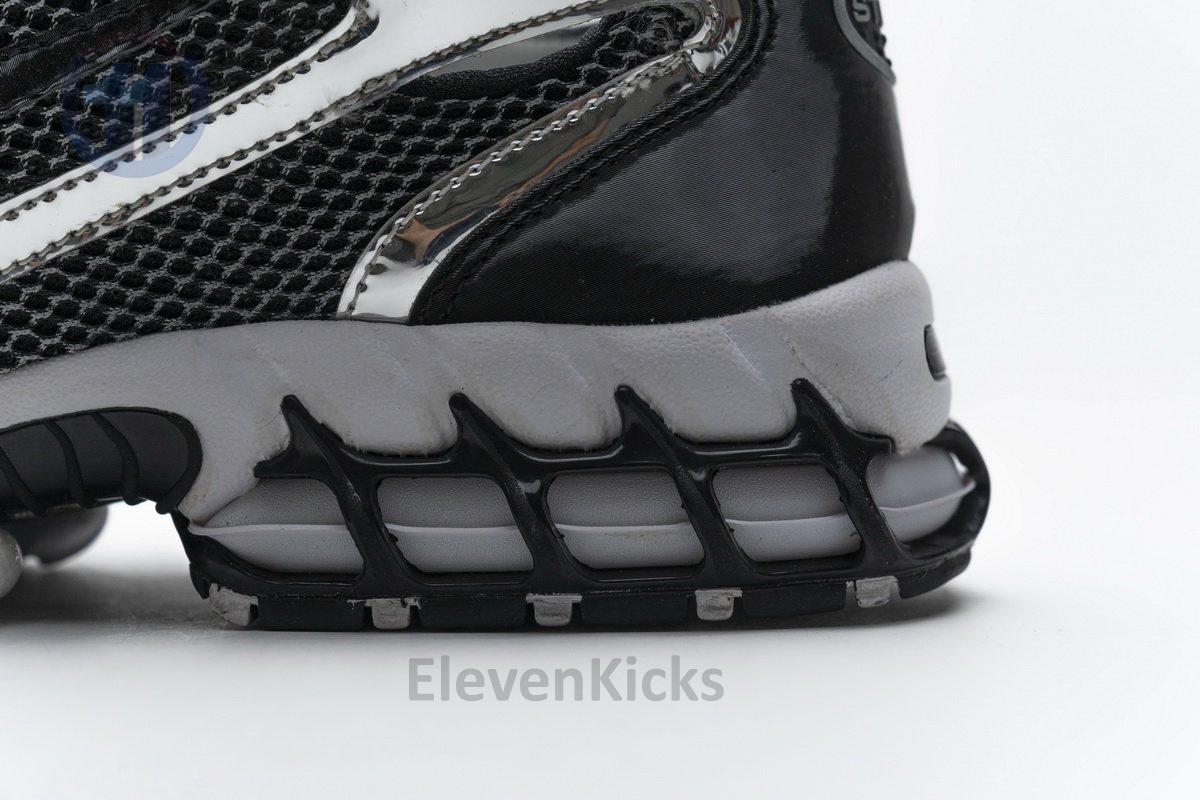 CU1854-001 Stussy x Nike Air Zoom Spiridon Cage 2 Black Silver