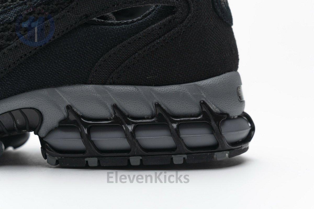 CQ5486-001 Stussy x Nike Air Zoom Spiridon Cage 2 Black Cool Grey