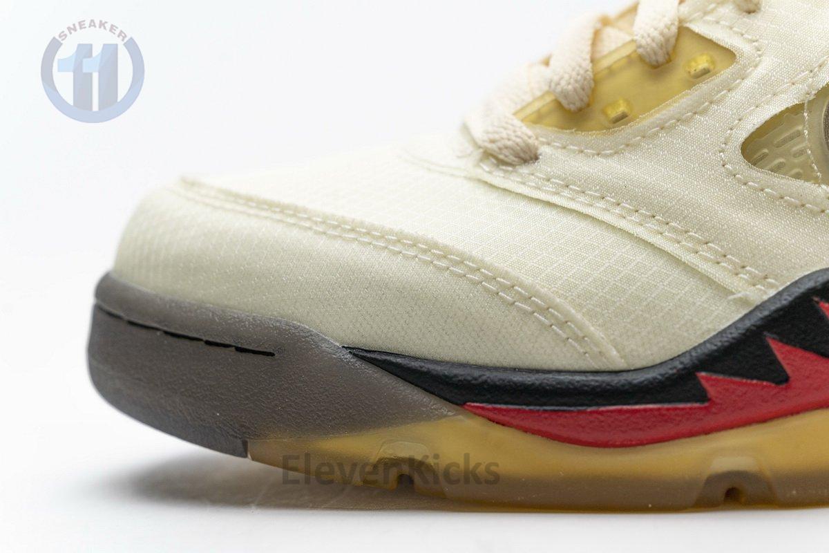 DH8565-100 OFF White x Air Jordan 5 Retro SP Sail