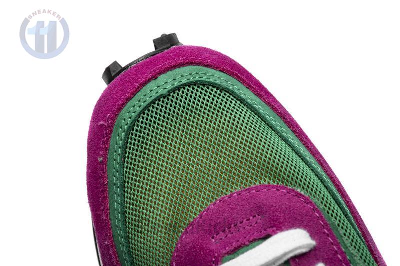Sacai x Nike LDWaffle GreenPinkOrange BV0073-301