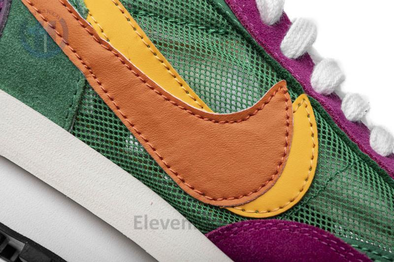 Sacai x Nike LDWaffle GreenPinkOrange BV0073-301