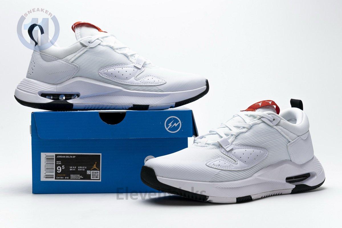 CV1761-016 Fragment Design x Jordan Delta SP All White