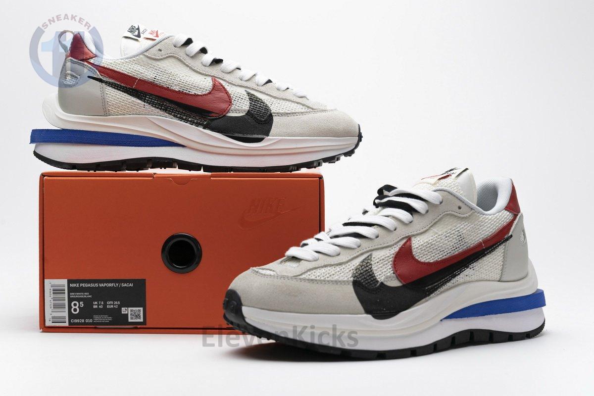 CI9928-010 Sacai x Nike Pegasua Vaporfly Villain Grey Blue Red