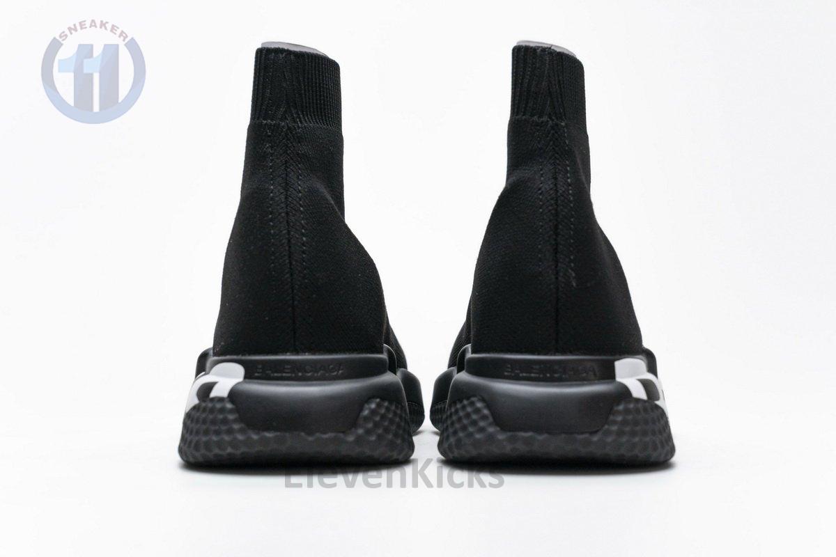 Ba*len*cia*ga stretch mesh high top sneaker all black
