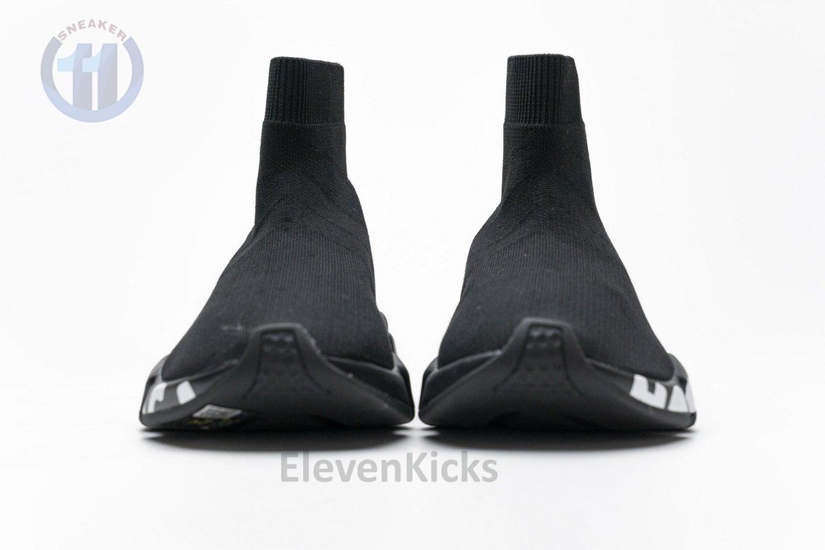 Ba*len*cia*ga stretch mesh high top sneaker all black