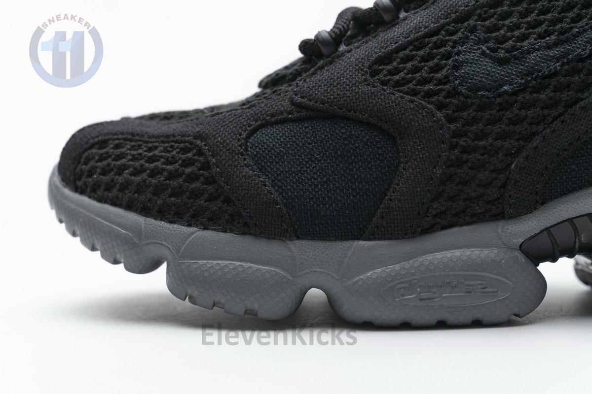 CQ5486-001 Stussy x Nike Air Zoom Spiridon Cage 2 Black Cool Grey