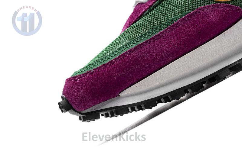 Sacai x Nike LDWaffle GreenPinkOrange BV0073-301