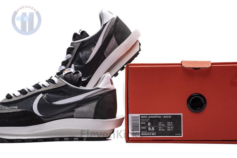 Sacai x Nike LDWaffle BlackWhite BV0073-001