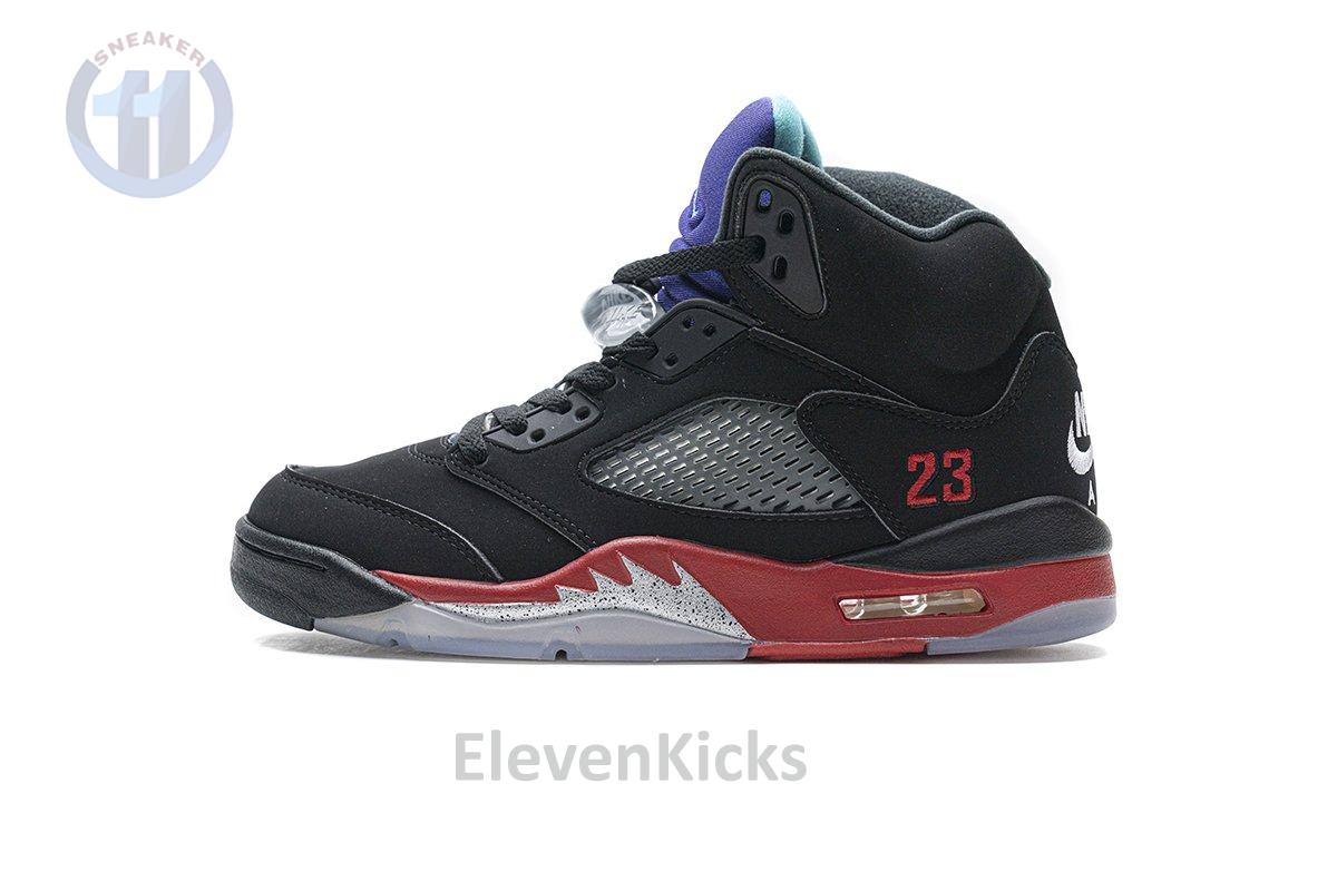 CZ1786-001 Air Jordan 5 Retro Top 3 Black