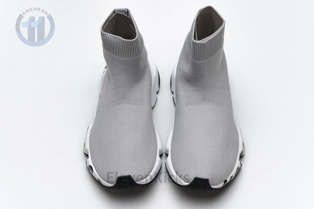Ba*len*cia*ga stretch mesh high top sneaker grey