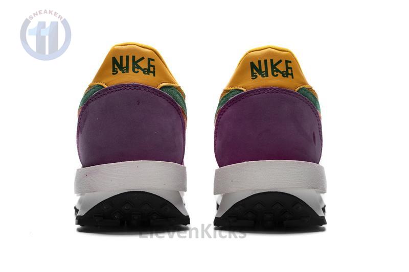 Sacai x Nike LDWaffle GreenPinkOrange BV0073-301