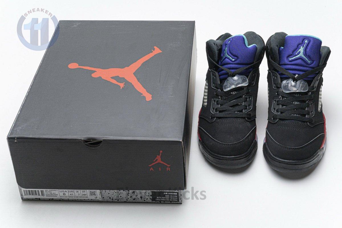 CZ1786-001 Air Jordan 5 Retro Top 3 Black