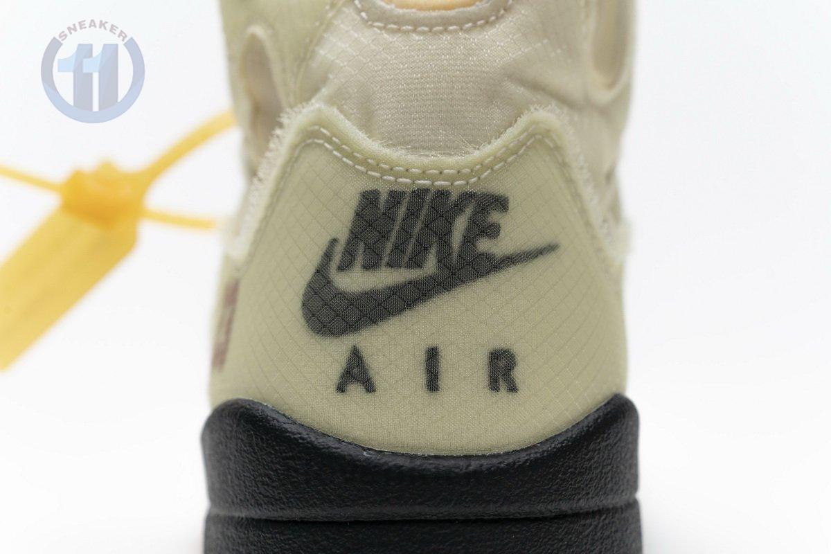 DH8565-100 OFF White x Air Jordan 5 Retro SP Sail