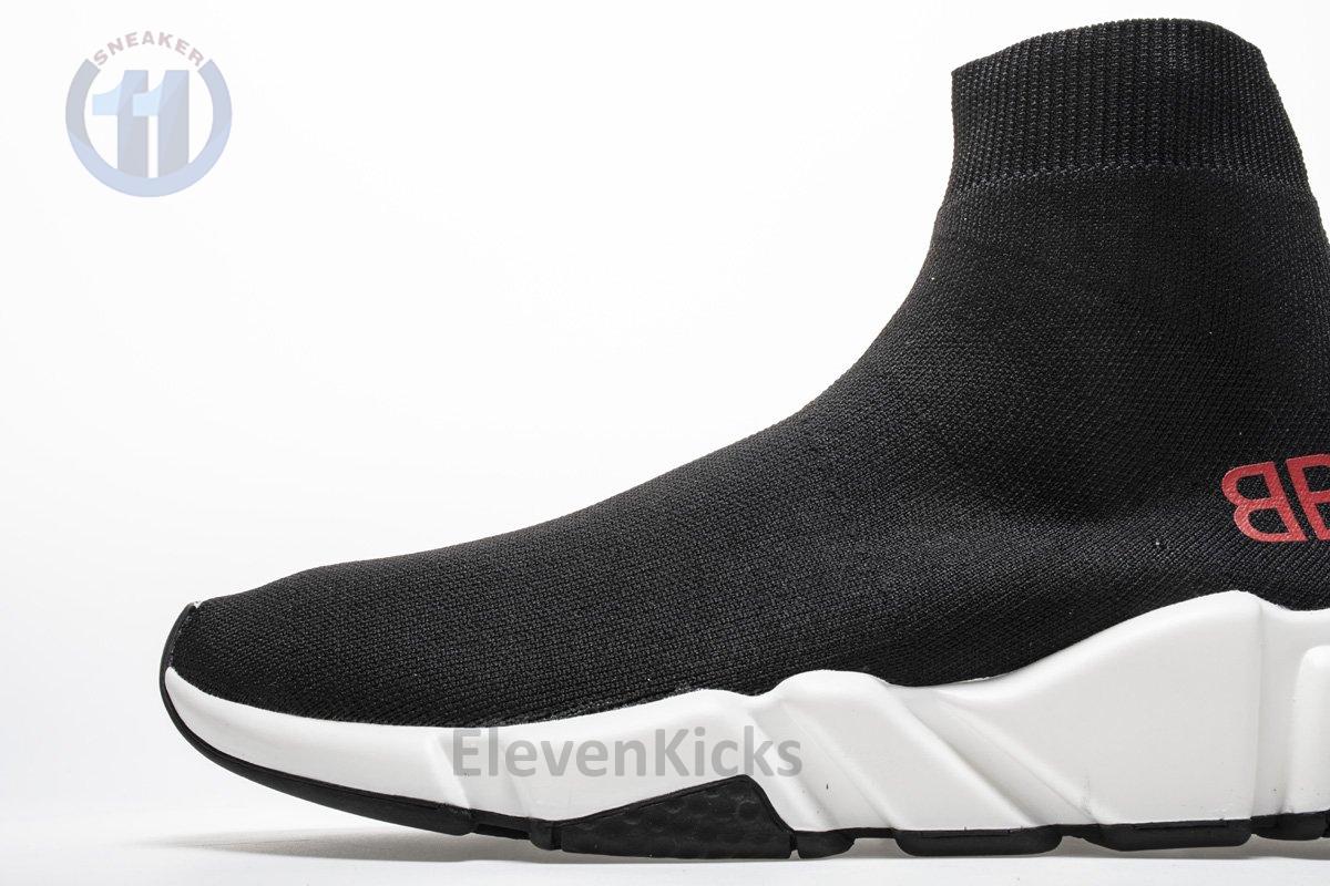 Ba*len*cia*ga stretch mesh high top sneaker