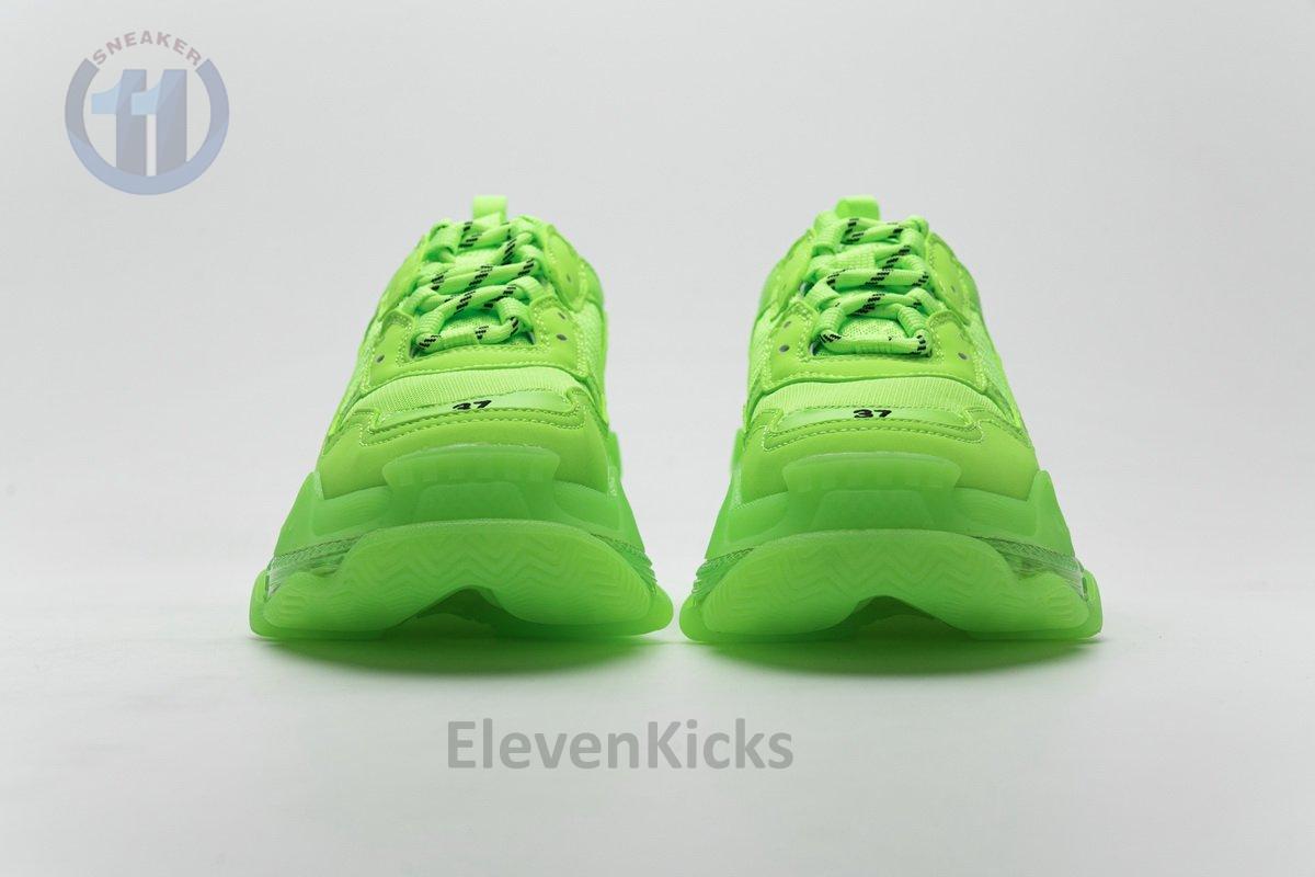 544351 w09o1 3802 Ba*len*cia*ga triple s fluorescent green