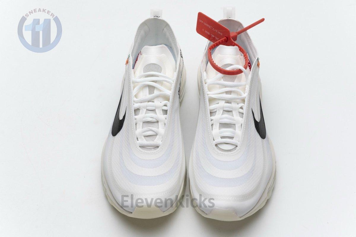 AJ4585-100 Off-White x Nike Air Max 97 All White