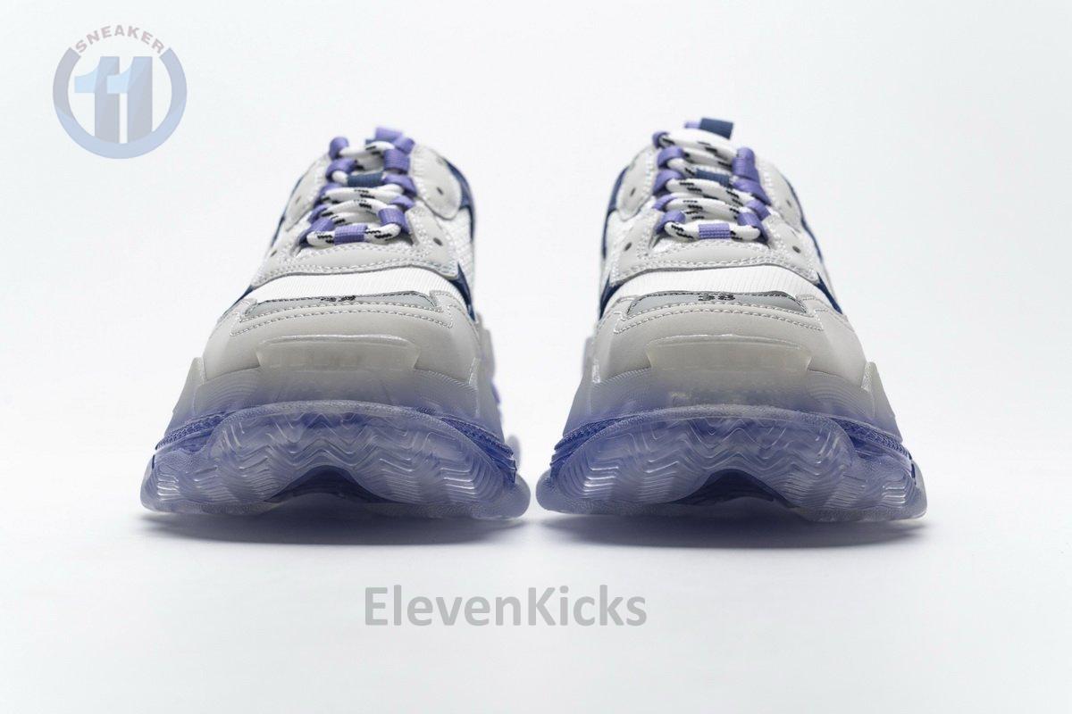544351 w09e1 1322 Ba*len*cia*ga triple s white purple