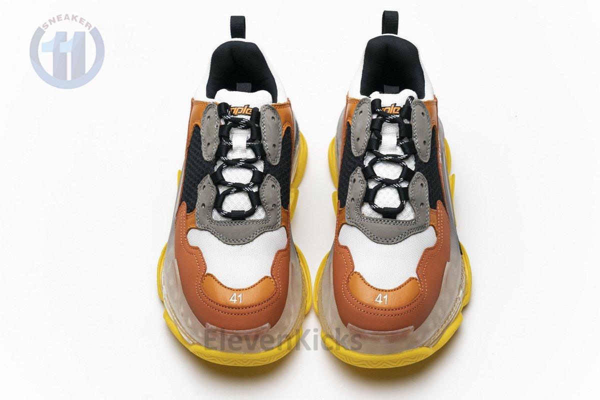 541624 w09e1 1766 Ba*len*cia*ga triple s black orange