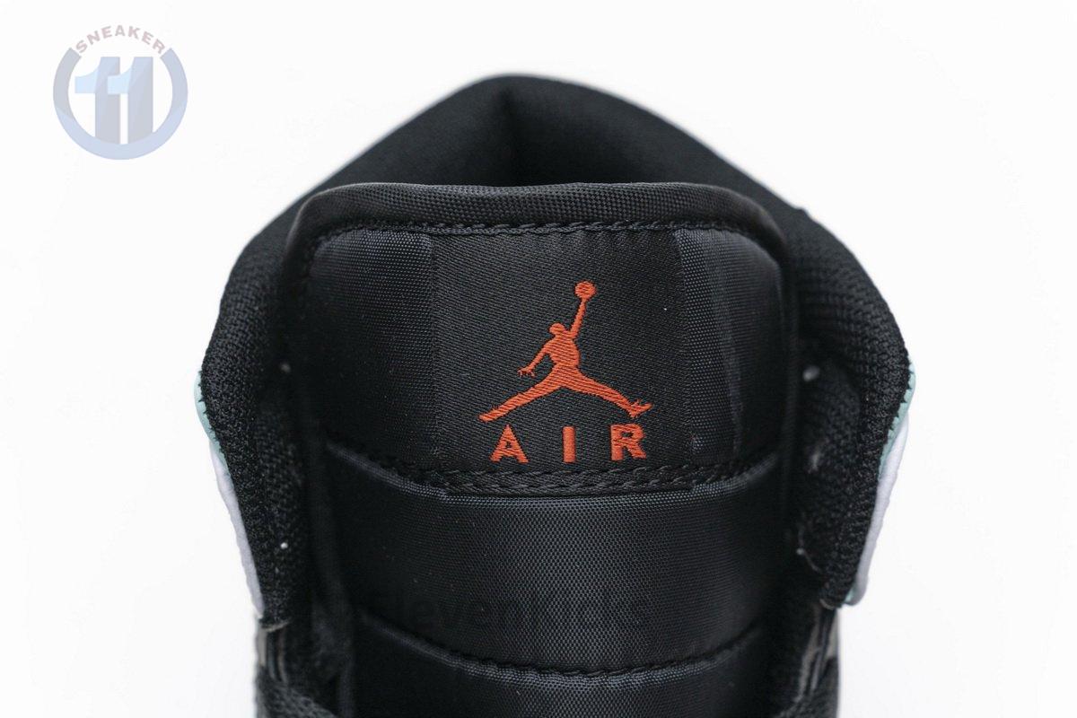 BQ6931-100 Air Jordan 1 Mid GS Black Toe