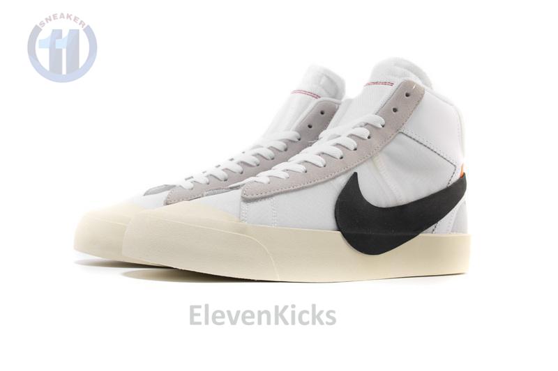 OFF WHITE X Nike Blazer Mid AA3832-100 Grim Reaper