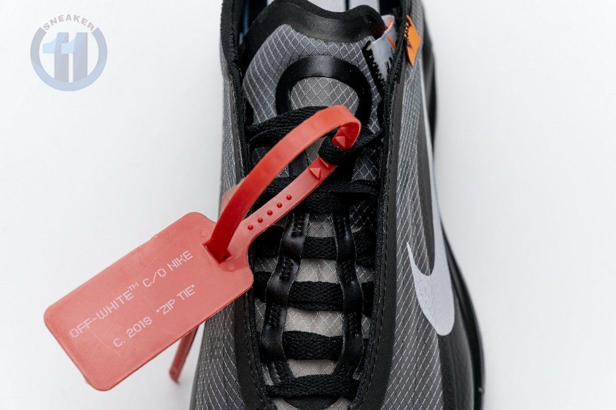AJ4585-001 Off-White x Nike Air Max 97 All Black